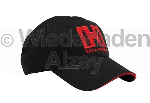 Hornady Cap schwarz / rot, Art.-Nr.: 99222