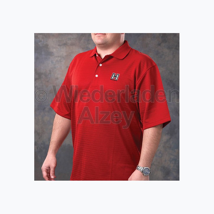 Hornady Polo-Shirt, rot, Größe S, Art.-Nr.: 9972S