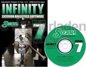 Sierra INFINITY Ballistic Software, Version 7, Sierra Art.-Nr.: 0701