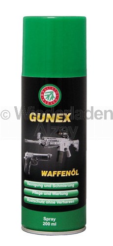 Ballistol GUNEX Waffenölspray, Flasche mit 200 ml Inhalt