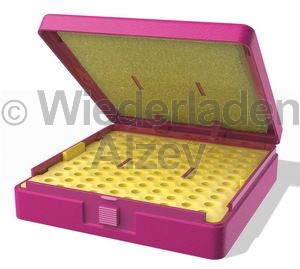 H&N Match Box für 100 Luftgewehrkugeln, pink