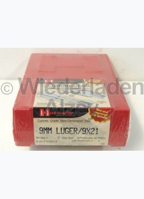 9 mm Luger / 9 x 21 Hornady Matrizensatz, Hartmetall, Art-Nr.: 546515