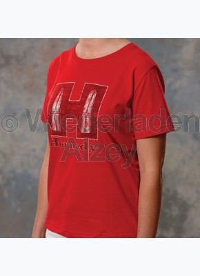 Hornady T-Shirt Youth Red, Größe M, Art.-Nr.: 99592M