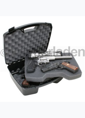 MTM, Aufbewahrungskoffer aus Kunststoff für 2 x 2 Kurzwaffen bis 8" Farbe schwarz, Art.-Nr.: 81140