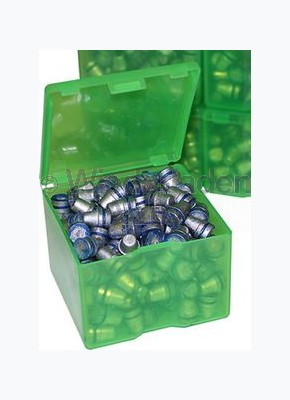 MTM, Aufbewahrungsbox für Geschosse, oder sonstige Artikel, Größe ca. 8,5 x 8,5 x 6,5 cm, Farbe grün, Art.-Nr.: CAST1-16