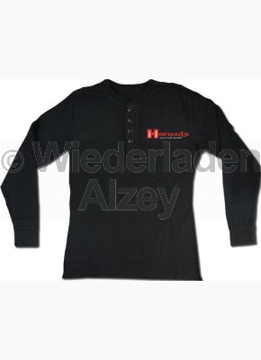 Hornady Polo-Shirt  " HENLEY " , Größe L, Art.-Nr.: 91115174L