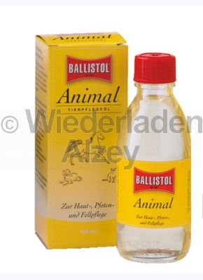 BALLISTOL Animal Tierpflegeöl, Flasche mit 100 ml Inhalt