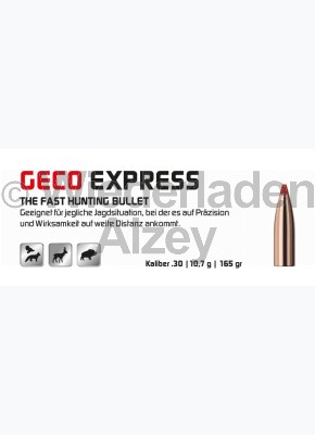GECO Geschosse, .308, 165 grain, 10,7 g, Express
