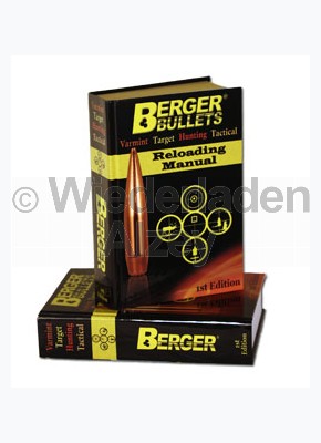 Berger Bullets Wiederladebuch, 1. Auflage